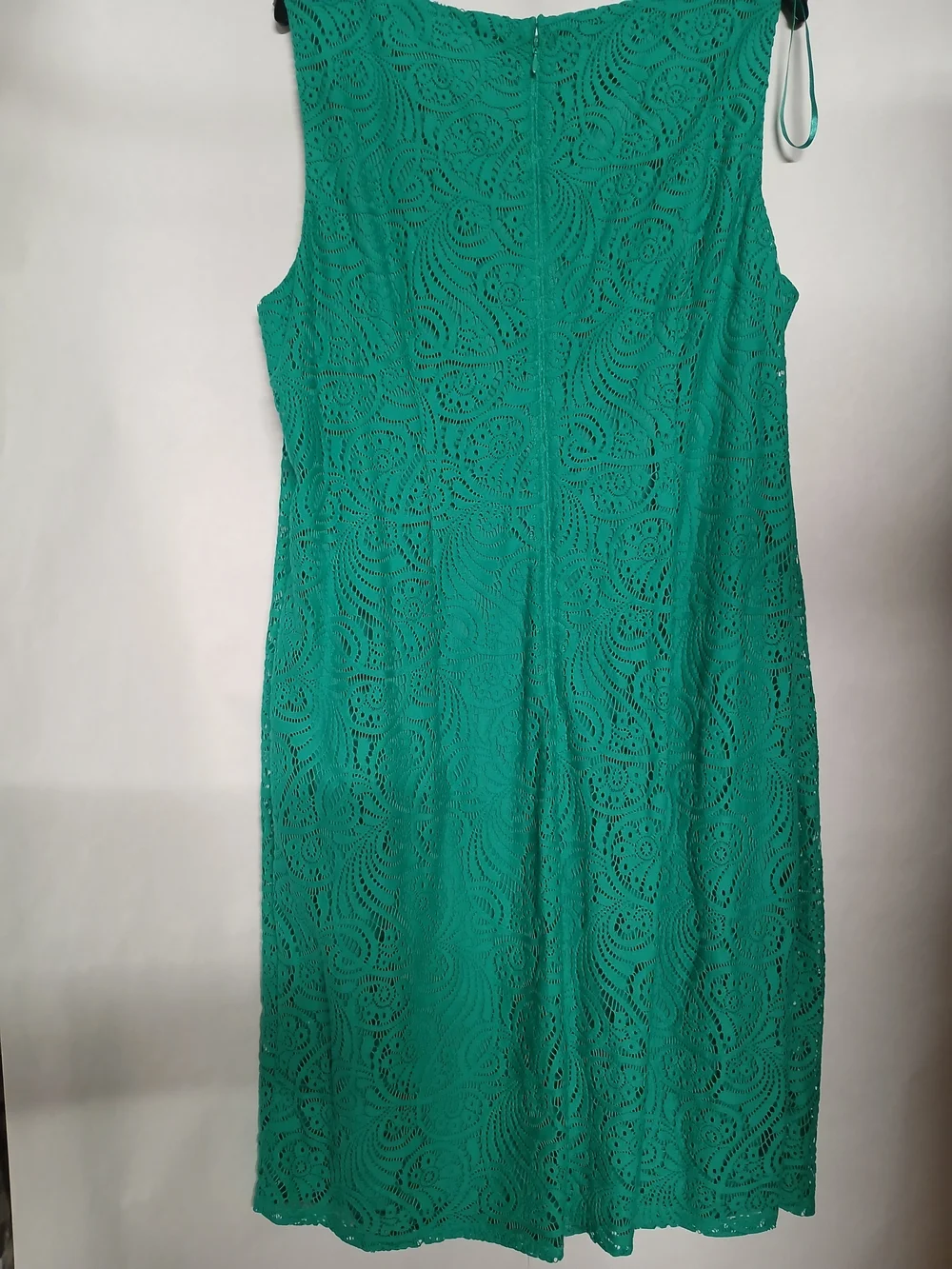 Jessica Howard Teal Lace Sleeveless Shift Women's  Dress